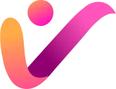 logo color morado de la marca de software de reclutamiento evaluar