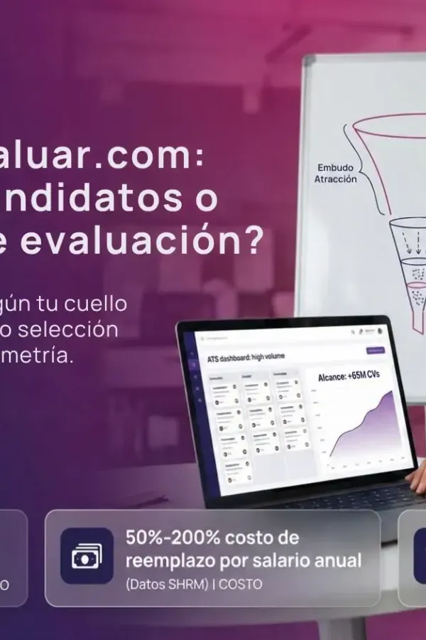 Comparativa Pandapé vs Evaluar.com: plataforma de atracción de talento frente a evaluación con IA y psicometría